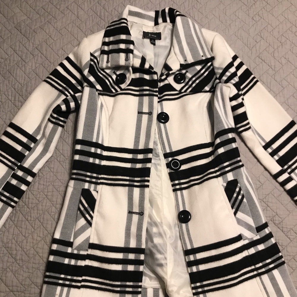 Plaid coat
